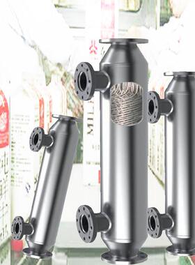 不锈换钢螺站旋管式器间壁式换热热加热82568冷凝热交换器
