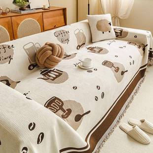 尼尔雪沙发盖防GMP布四季 通用防滑三座一贵妃沙发巾全坐垫包套罩