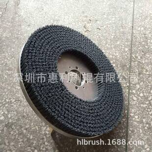 蓝宝石硅片清洗机磨料刷盘碳化70022硅丝刷丝研磨清洗