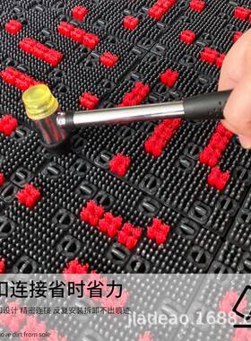 商用外拼接防滑地门厅垫VRF进室门刮脚垫泥毛刷除尘防水地垫