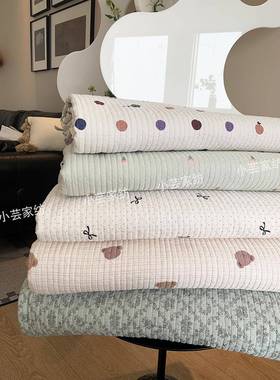 新莫代尔丝18288床盖三件套微凉感软柔加天厚床单款榻榻米炕盖防