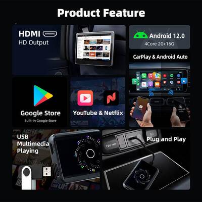 热销车car99226play有线转无车线/安卓系统原导航载互盒HDM联I转