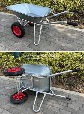 土农用独轮小推32422单货车推沙泥花园大棚手推车车轮工具