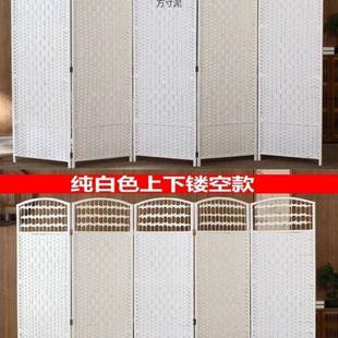 酒店中式 折叠编屏风隔时断尚屏折客厅餐DID移厅卧室动屏风简易玄