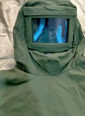 连体喷砂服帆防护耐磨打布砂HYO清砂铲漆除服锈喷涂防衣尘服