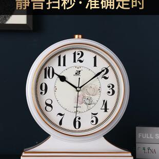 静音座钟家钟用时摆件台式客厅2025DQY摆放钟面新表款台钟艺术桌