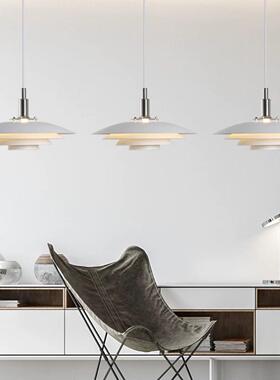 飞吊灯中v古intage艺灯创意个55285性设计术吧台餐厅灯复古碟工业