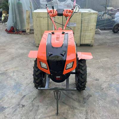 罩电动柴油大轮胎两机驱微耕照明带机启手扶旋耕机硬地深翻犁EFA