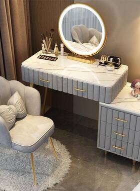 20收5新款CCI卧室梳妆台纳柜斗2柜桌一体主卧奶油小户型化妆现代
