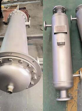 哈器氏合金换热氨气化工器冷凝螺旋缠绕管式油换冷却器KJB热交器