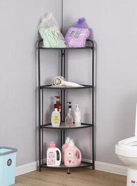 架角免安装扇形多落层置物厨房落地三角形收纳卫生间FSY可折叠架