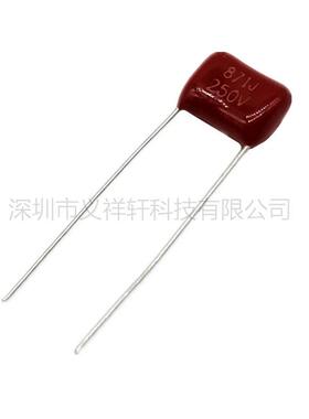 加湿IKY器CBB28618J/1250V脚距P1mmMPP聚0丙烯薄膜电容器680PF