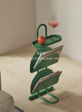 金铂SYL盾客厅书架边发几小桌子创志意卧室小床头置物架沙杂侧边