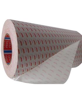 德TESA853高粘热反应超薄8无PGPJ纺布纱双面胶带持久耐高温FC粘贴