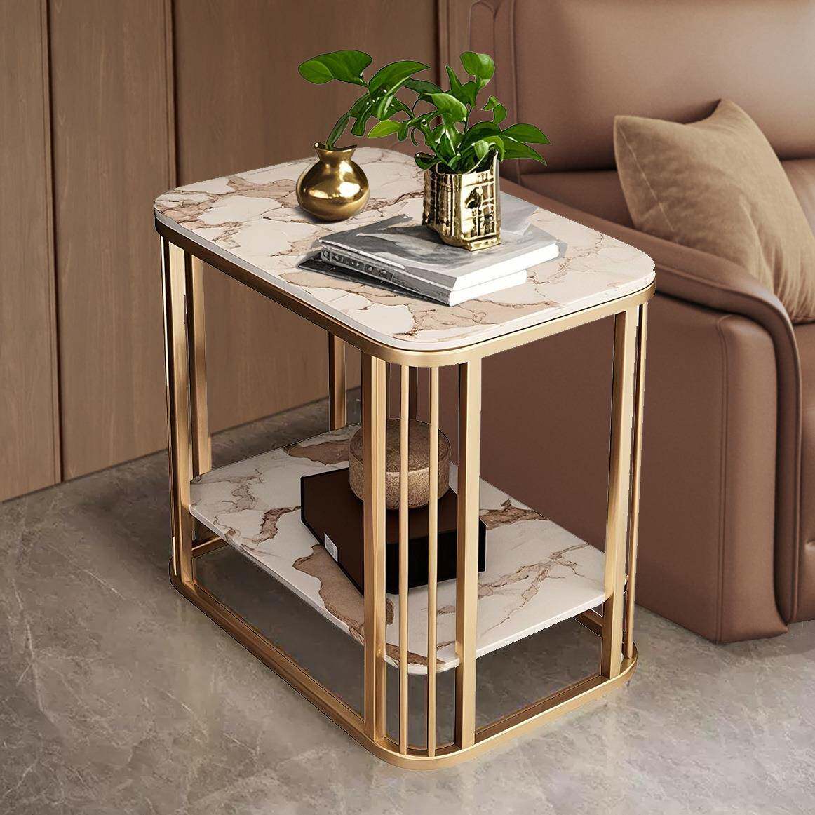 茶意式奶油几风沙发边几985几轻奢感超极窄头客厅桌床几角小户型