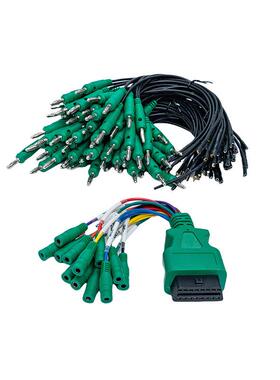 bd万用表线束YTC汽车柴油诊断仪OBoD跳2端接线转接头子转换线束配