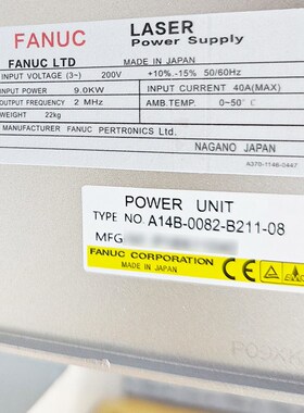 A14B-0082-B211 FANUC发那科数控机床配件原装现货议价出议价