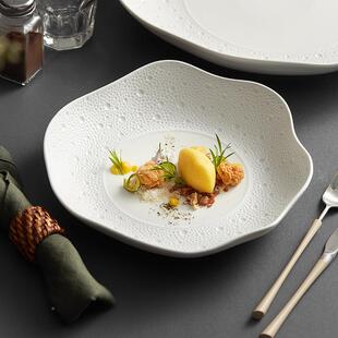 碗用菜家盘子2022新款颜端简约陶瓷餐具高值沙无品牌/拉甜品大碗