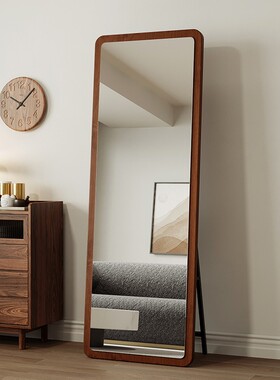 中古全身落地镜家用女生卧墙室ECT约简穿衣镜服镜装店试衣镜挂大