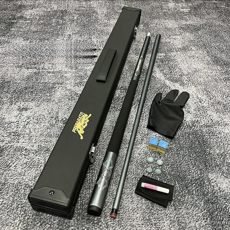 奥秘美洲豹1/2科技碳素球杆小头