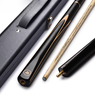 奥秘美洲豹台球杆小头中头分体斯诺克波茨桌球杆黑8八中式单支球