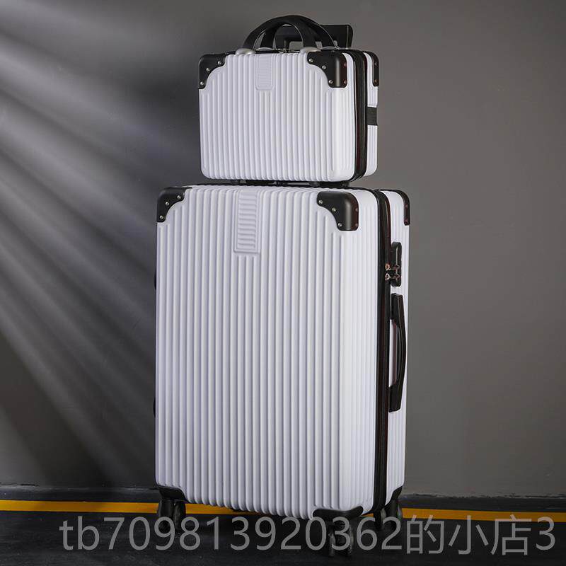 高档行箱男拉女密码箱大容量拉链杆箱复古子母套箱学生李旅行登机