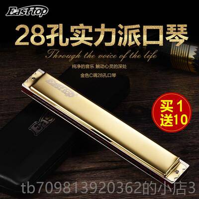 高档德国进音簧East音top28孔复/重音C调高级成奏人初学自学演口