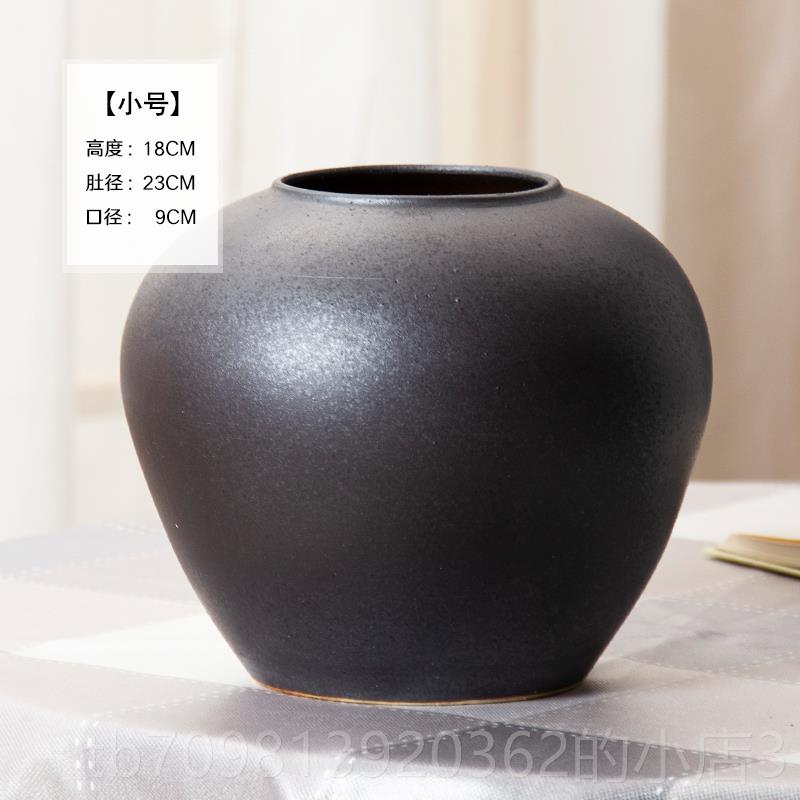 高档银柳专用约覆欧式陶瓷花瓶家居简客干厅装饰品摆古件饭厅水培