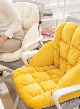 加热垫坐办公室冬季毛保绒暖电热屁垫拆洗生70549加厚靠背一体座