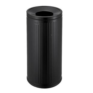 纹GGPX 180DNF斜口直投圆钢形竖废纸垃圾桶酒店场商商用不锈洗手