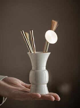 墨己瓶草木BBX灰配件茶道含铜制打香篆工具香道香配件用具家用事