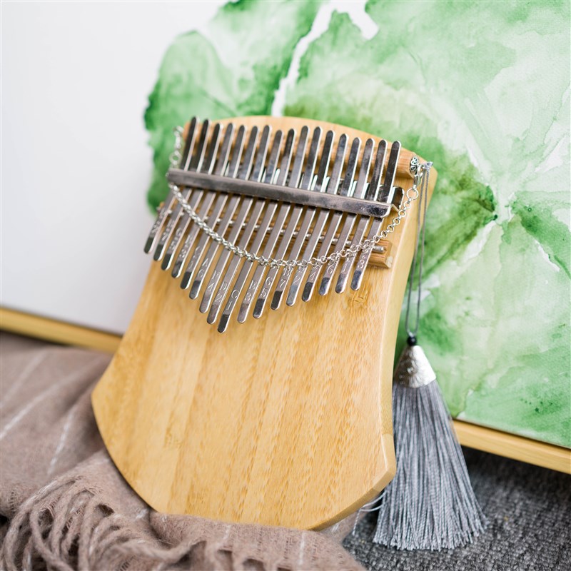 一品正器 kalimba高档简约木制板式17音拇指琴 卡林巴琴
