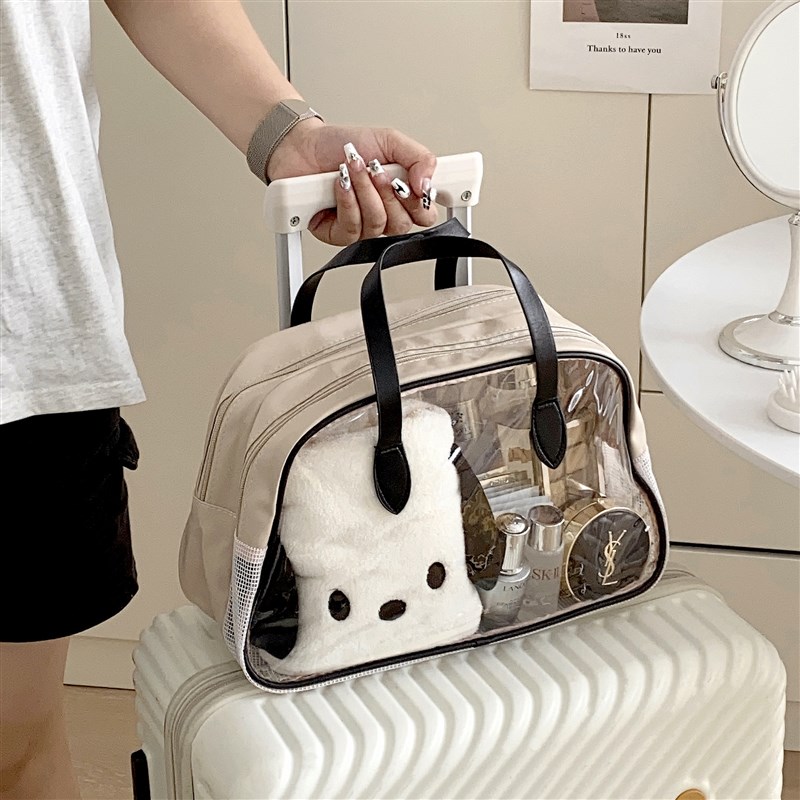 大容量出差旅行外出洗漱包女士旅游干湿分离手提洗浴包兜防水便携