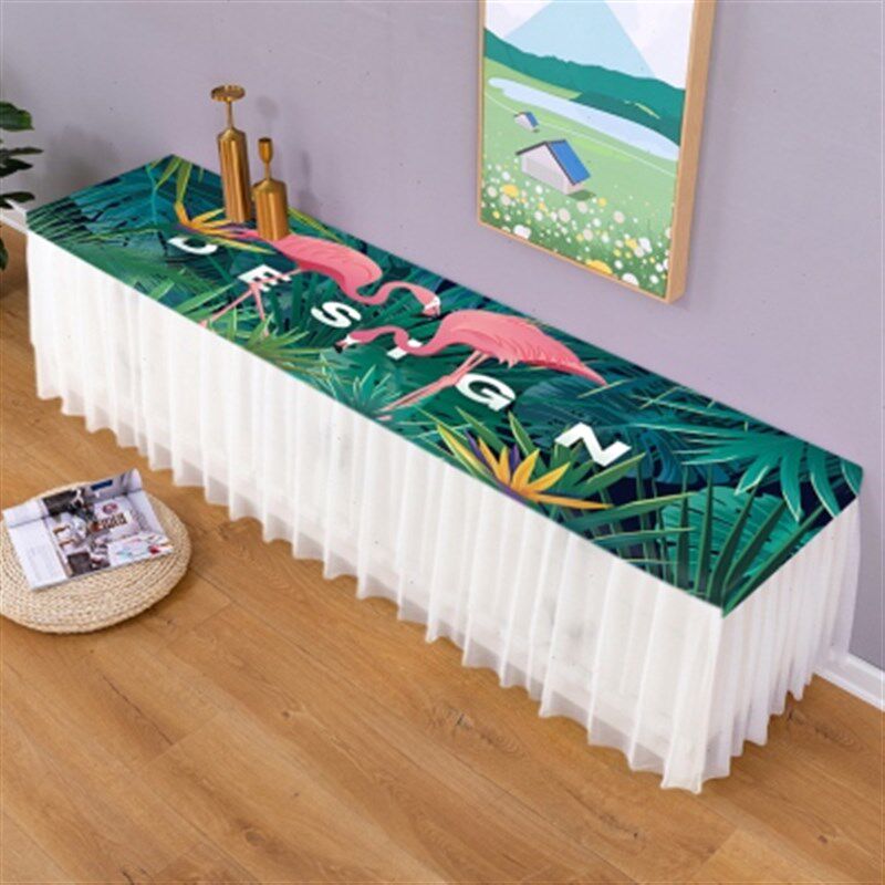 蕾丝长方形电视柜罩套防尘罩桌布茶几罩床头柜罩盖布定制简约家用,居家布艺,桌布,淘宝优惠券,粉丝福利购,淘宝优惠卷