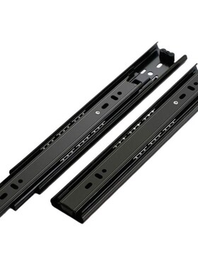 纳仕德SYJ0357抽屉轨道三节导轨滑道导轨衣橱抽屉10寸=25cm【一副