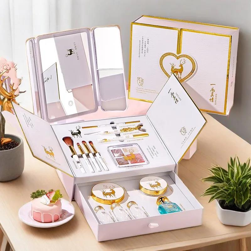 化妆品全套正品套装初学者一整套彩妆礼盒情人节送女朋友生日礼物