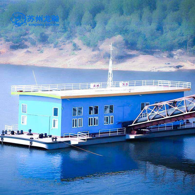 供应取水泵船浮坞泵站取水移动式模块化生活取水农林取水浮船泵船