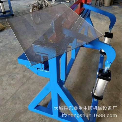 金刚网气动折边机手动铁皮折弯机不锈钢液压折弯机铝板折角机