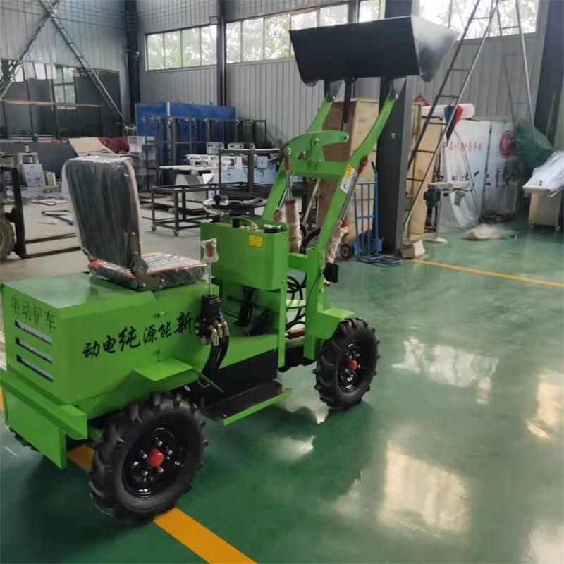 电动898柴四载驱小铲车型油装机农用养殖场清粪小抓草建筑工地推