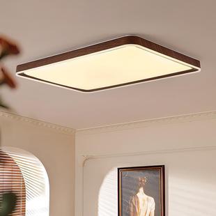 简新中式中古厅吸顶灯约现59代书房卧室客奶油风全风光谱中古风灯