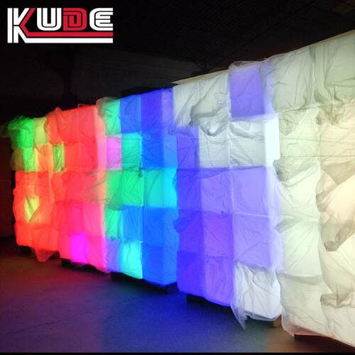 LED发光酒塑吧具家滚全彩充KD-CS201电遥控方方凳装饰立体防水酒