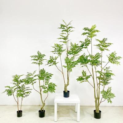 仿真漆厅绿植室内酒店餐饮橱窗大装饰网红造景客sm000109秋色木型