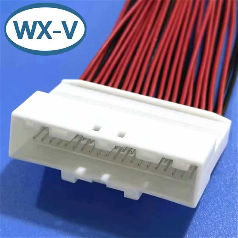 JD7401SVDE-0.711线束6098-5585汽车仪表CD机线束连接器插头D-J7