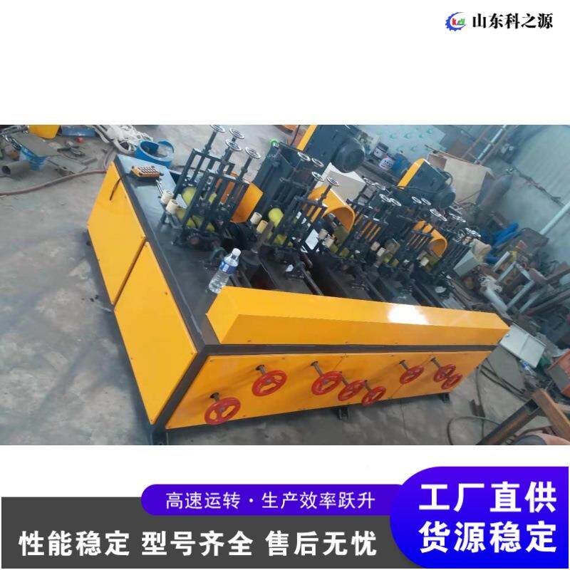 全自动角方管抛光机除锈除拉丝多功能台方钢铁槽钢扁式铁锈721抛