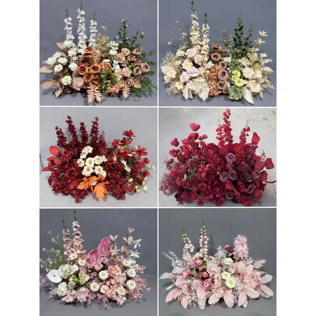 婚AHR庆具地排花千代兰婚礼堂花场排求婚地布置装饰花道花艺
