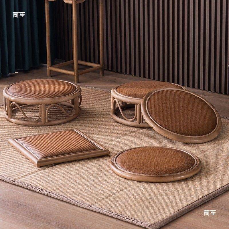 蒲团坐家用懒禅10064634垫坐墩跪垫人垫竹榻榻米日式拜佛垫飘窗藤