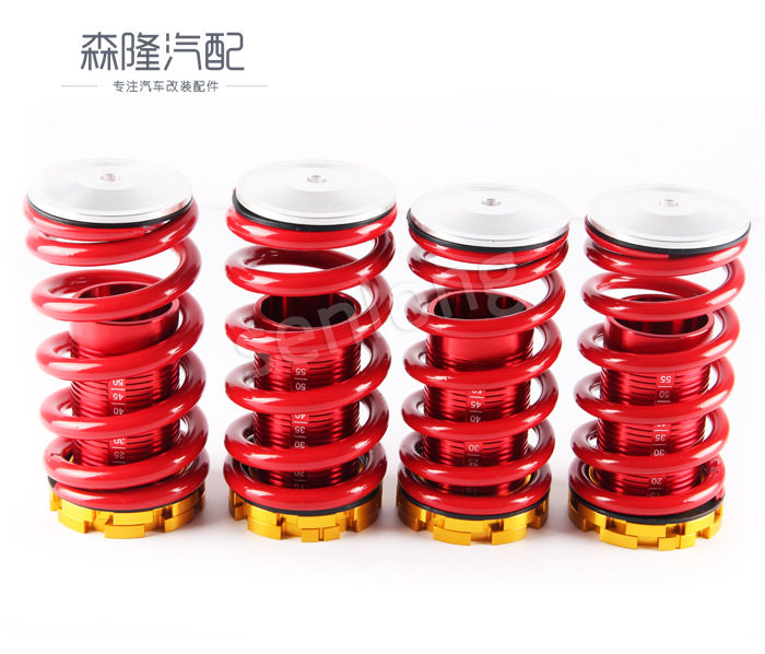 汽车改装 Civic 减震弹簧 EG EK ES避震绞牙弹簧 避震器