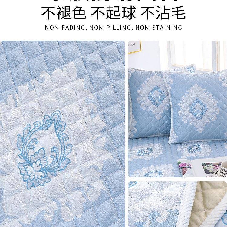 蕾丝垂边公主风飘窗垫窗台垫主卧室可裁剪滑阳台盖布防205F979S7J