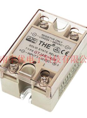 THE无锡天豪GT48-GTJ48-4040安装式单相交流固态继J电器480V原装A