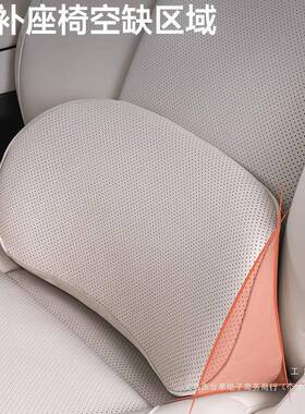 汽车腰枕靠靠护垫薄小腰靠尾椎车载靠枕腰座椅支撑记QTY款忆棉头